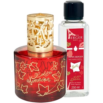 Maison Berger Paris Dárková sada katalytická lampa Pure červená + náplň Sweet Lolita Lempicka 250 ml Maison Berger Paris Dárková sada katalytická lampa Pure červená + náplň Sweet Lolita Lempicka 250 ml