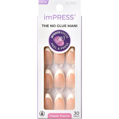 Samolepky na nehty Everlasting od imPRESS - 30 ks, Opakovaně použitelné Samolepky na nehty Everlasting od imPRESS - 30 ks, Opakovaně použitelné