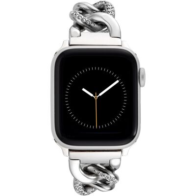 Anne Klein Ocelový tah pro Apple Watch 42/44/45/49 mm - Silver WK/1019SVSV Anne Klein Ocelový tah pro Apple Watch 42/44/45/49 mm - Silver WK/1019SVSV