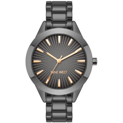 Nine West Analogové hodinky NW/3007GYGY Nine West Analogové hodinky NW/3007GYGY
