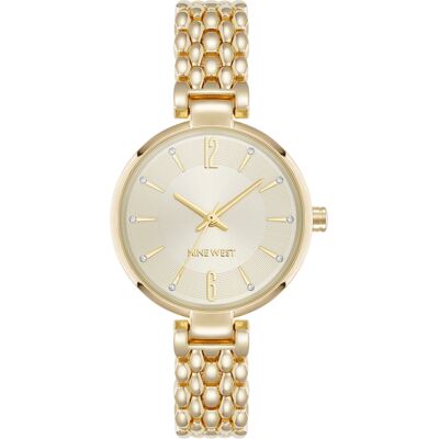 Nine West Analogové hodinky NW/3336CHGB Nine West Analogové hodinky NW/3336CHGB