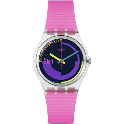 Swatch Neon Pink Podium SO28K111 Swatch Neon Pink Podium SO28K111