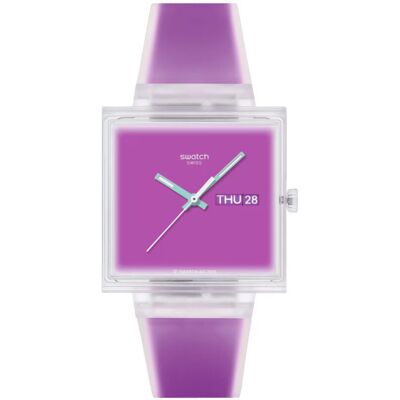Swatch What If...See Thru Magenta? SO38K705 Swatch What If...See Thru Magenta? SO38K705