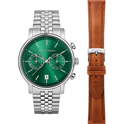 Trussardi Dárkový set T-Inedito R2453174001 + řemínek Trussardi Dárkový set T-Inedito R2453174001 + řemínek