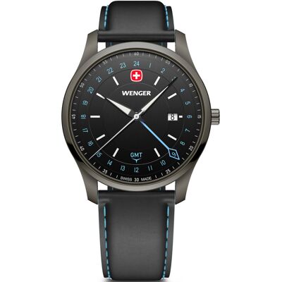 Wenger City GMT Quartz 01.1442.105 Wenger City GMT Quartz 01.1442.105