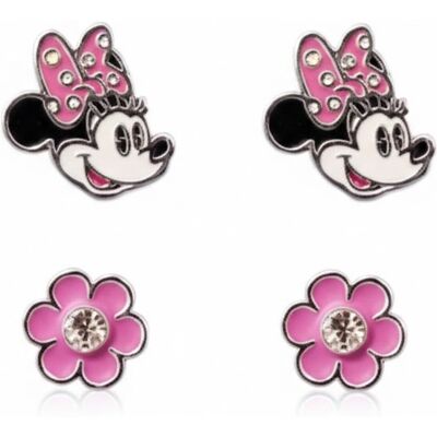 Disney Set náušnic pro dívky Minnie Mouse SF00663SRWL.CS (2 páry náušnic) Disney Set náušnic pro dívky Minnie Mouse SF00663SRWL.CS (2 páry náušnic)