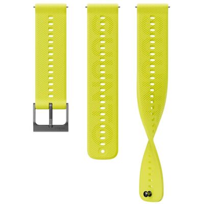 Suunto Řemínek 22mm Athletic 6 Lime S+M SS051271000 Suunto Řemínek 22mm Athletic 6 Lime S+M SS051271000