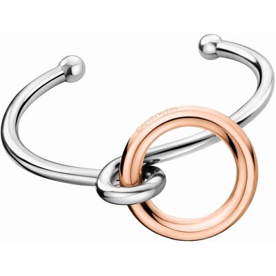 Calvin Klein Elegantní bicolor náramek Clink KJ9PPF2001 5,4 x 4,3 cm - XS Calvin Klein Elegantní bicolor náramek Clink KJ9PPF2001 5,4 x 4,3 cm - XS