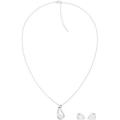 Calvin Klein Dámská sada ocelových šperků Cherished 35700016 (náhrdelník, náušnice) Calvin Klein Dámská sada ocelových šperků Cherished 35700016 (náhrdelník, náušnice)