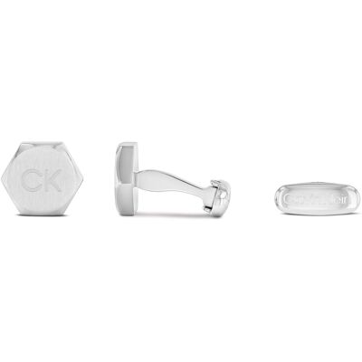 Calvin Klein Luxusní ocelové manžetové knoflíčky Latch 35000257 Calvin Klein Luxusní ocelové manžetové knoflíčky Latch 35000257