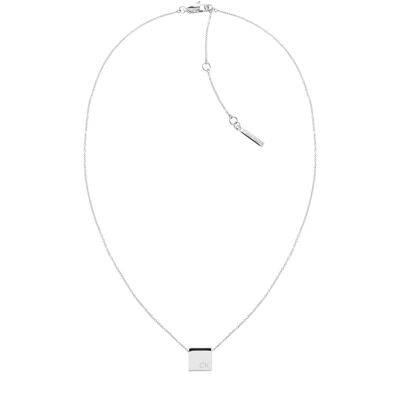 Calvin Klein Moderní ocelový náhrdelník Geometric 35000247 Calvin Klein Moderní ocelový náhrdelník Geometric 35000247