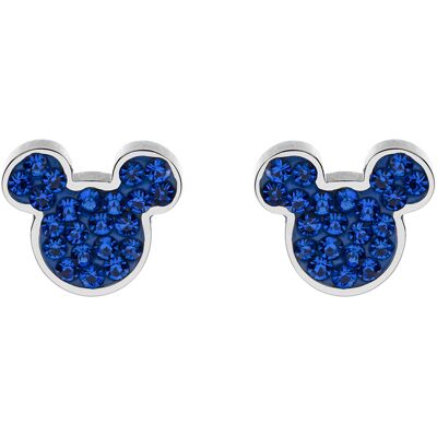 Disney Půvabné ocelové pecky se zirkony Mickey Mouse E600178RBL-B.CS Disney Půvabné ocelové pecky se zirkony Mickey Mouse E600178RBL-B.CS