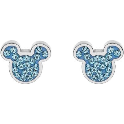 Disney Půvabné ocelové pecky se zirkony Mickey Mouse E600178RQL-B.CS Disney Půvabné ocelové pecky se zirkony Mickey Mouse E600178RQL-B.CS