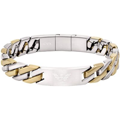 Emporio Armani Bicolor ocelový náramek EGS3314040 Emporio Armani Bicolor ocelový náramek EGS3314040