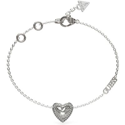 Guess Romantický ocelový náramek Beloved JUBB05022JWRH 18,5 cm Guess Romantický ocelový náramek Beloved JUBB05022JWRH 18,5 cm
