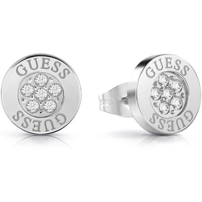 Guess Třpytivé peckové náušnice s krystaly Swarovski UBE78022 Guess Třpytivé peckové náušnice s krystaly Swarovski UBE78022