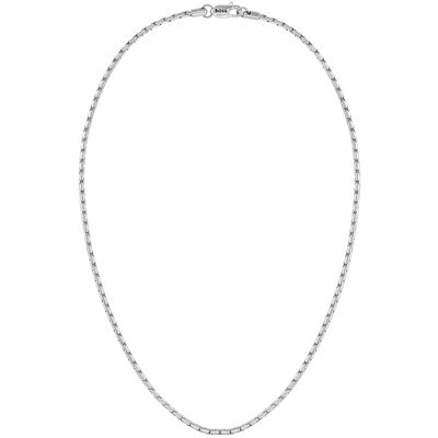 Hugo Boss Minimalistický pánský řetízek z oceli Evan 1580584 Hugo Boss Minimalistický pánský řetízek z oceli Evan 1580584