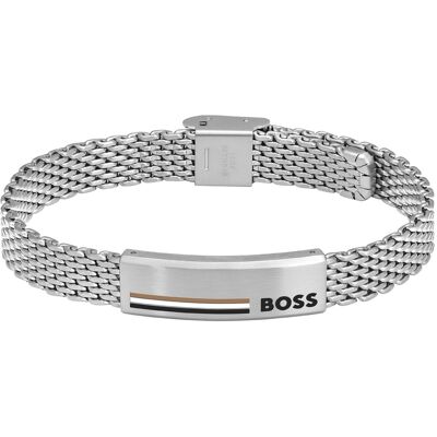 Hugo Boss Stylový ocelový náramek Mesh 1580611 Hugo Boss Stylový ocelový náramek Mesh 1580611