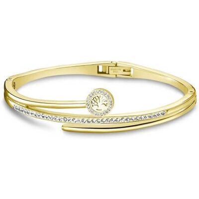 Lotus Style Pozlacený náramek z oceli Strom života Woman Basic LS2123-2/3 Lotus Style Pozlacený náramek z oceli Strom života Woman Basic LS2123-2/3