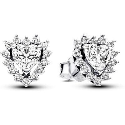 Pandora Romantické srdíčkové náušnice Timeless 293097C01 Pandora Romantické srdíčkové náušnice Timeless 293097C01