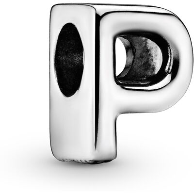 Pandora Stříbrný korálek "P" Moments 797470 Pandora Stříbrný korálek "P" Moments 797470