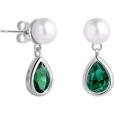Preciosa Elegantní stříbrné náušnice s pravou perlou Pure Pearl 5337 66 Preciosa Elegantní stříbrné náušnice s pravou perlou Pure Pearl 5337 66