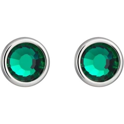 Preciosa Náušnice Carlyn s krystalem Emerald 7235 66 Preciosa Náušnice Carlyn s krystalem Emerald 7235 66
