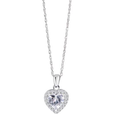 Preciosa Něžný stříbrný náhrdelník se srdíčkem Velvet Heart 5370 00 Preciosa Něžný stříbrný náhrdelník se srdíčkem Velvet Heart 5370 00