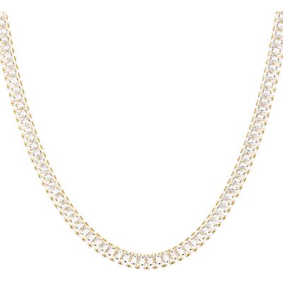 Preciosa Pozlacený náhrdelník z oceli se zirkonií Luxe Glamour 7470Y00 Preciosa Pozlacený náhrdelník z oceli se zirkonií Luxe Glamour 7470Y00