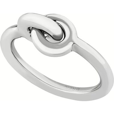 BREIL Minimalistický ocelový prsten Tie Up TJ348 54 mm BREIL Minimalistický ocelový prsten Tie Up TJ348 54 mm