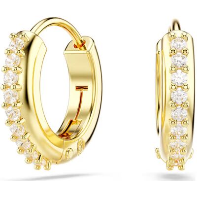 Swarovski Pozlacené kruhy se zirkony Matrix 5697228 Swarovski Pozlacené kruhy se zirkony Matrix 5697228