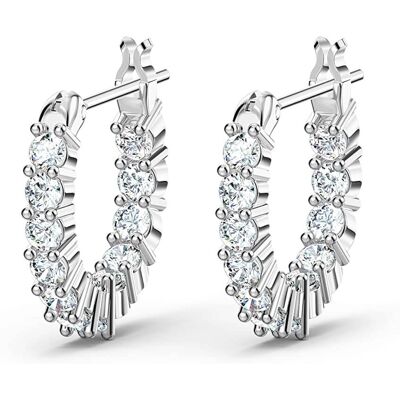 Swarovski Třpytivé náušnice kroužky Vittore 5562126 Swarovski Třpytivé náušnice kroužky Vittore 5562126