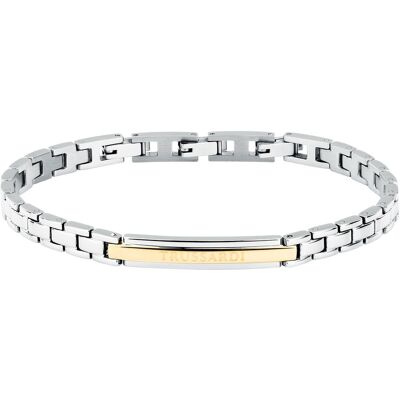 Trussardi Stylový ocelový náramek pro muže T-Steel TJAXV23 Trussardi Stylový ocelový náramek pro muže T-Steel TJAXV23