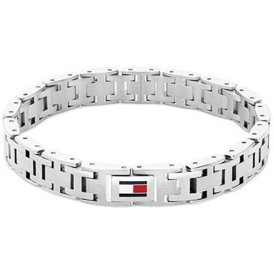 Tommy Hilfiger Nadčasový ocelový náramek pro muže H-Link 2790682 Tommy Hilfiger Nadčasový ocelový náramek pro muže H-Link 2790682