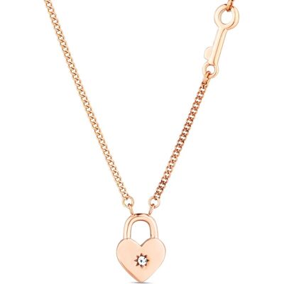 Vuch Pozlacený náhrdelník s krystaly Zibella Rose Gold Vuch Pozlacený náhrdelník s krystaly Zibella Rose Gold