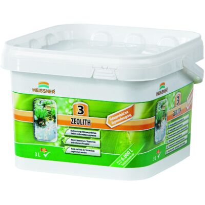 Heissner zeolit 3 kg + startovací bakterie pro zdravou jezírkovou vodu až na 6m3 F110-00 Heissner zeolit 3 kg + startovací bakterie pro zdravou jezírkovou vodu až na 6m3 F110-00