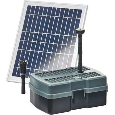 Heissner solární podvodní filtrace do 1 m³, UV 5W, čerpadlo 600 l/h SFU600UV-00 Heissner solární podvodní filtrace do 1 m³, UV 5W, čerpadlo 600 l/h SFU600UV-00