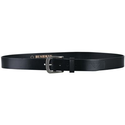 Bushman Pánský kožený opasek Bottle Belt II, černý 115 Bushman Pánský kožený opasek Bottle Belt II, černý 115