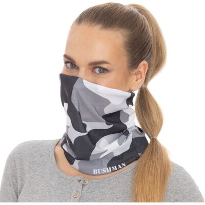 Bushman UNI multifunkční šátek Bandana, šedý UNI Bushman UNI multifunkční šátek Bandana, šedý UNI