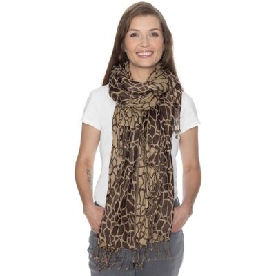 Bushman Šátek Giraffe II UNI, brown UNI Bushman Šátek Giraffe II UNI, brown UNI
