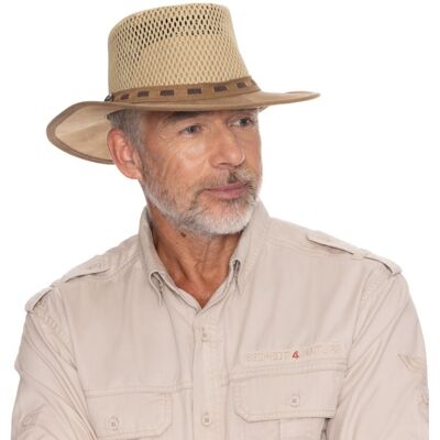 Bushman Pánský a dámský klobouk Breezy II pískově hnědý S Bushman Pánský a dámský klobouk Breezy II pískově hnědý S