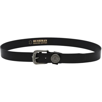 Bushman Kožený opasek Bottle Belt III, černý 105 Bushman Kožený opasek Bottle Belt III, černý 105
