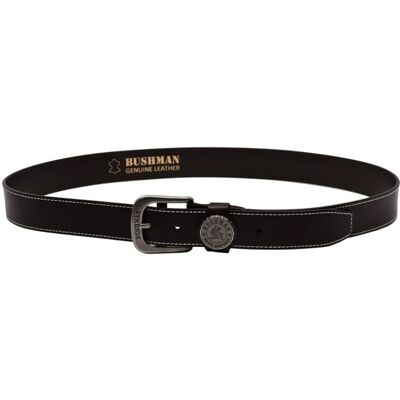 Bushman Kožený opasek Bottle Belt III, hnědý 95 Bushman Kožený opasek Bottle Belt III, hnědý 95