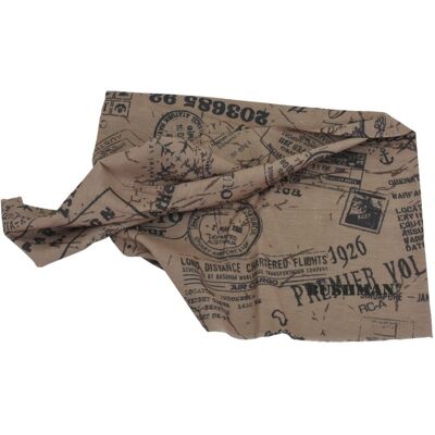 Bushman Multifunkční šátek Bandana II, pískově hnědá UNI Bushman Multifunkční šátek Bandana II, pískově hnědá UNI