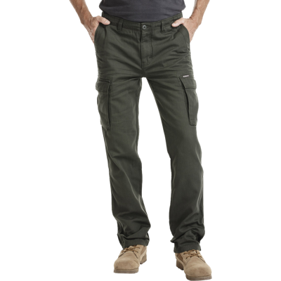 Bushman Pánské kapsáčové kalhoty Foster, tmavá khaki 52 Bushman Pánské kapsáčové kalhoty Foster, tmavá khaki 52