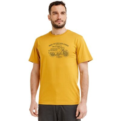 Bushman Pánské tričko Legend Jawa 20, žluté XXXL Bushman Pánské tričko Legend Jawa 20, žluté XXXL
