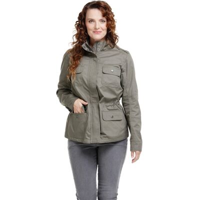 Bushman Dámská bunda Nora, tmavá khaki XXL Bushman Dámská bunda Nora, tmavá khaki XXL