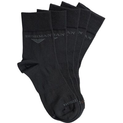 Bushman Pánské a dámské ponožky Modal Set 2,5 černé 36-38 Bushman Pánské a dámské ponožky Modal Set 2,5 černé 36-38