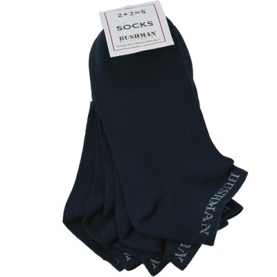 Bushman Pánské i dámské ponožky Flat Set 2,5 černé 43-46 Bushman Pánské i dámské ponožky Flat Set 2,5 černé 43-46