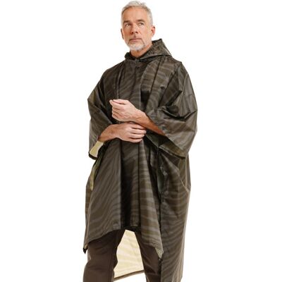 Bushman Unisex pončo Rango, khaki UNI Bushman Unisex pončo Rango, khaki UNI